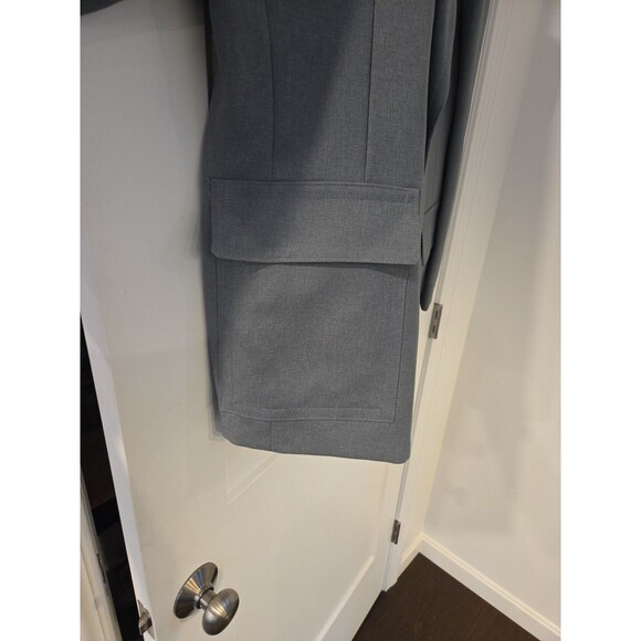 #59 Vintage Frank C Wise Maine 3 piece men's suit Gray Plaid slacks vest tie - Picture 4 of 16